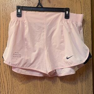 Nike Women's Soft Pink Running Shorts